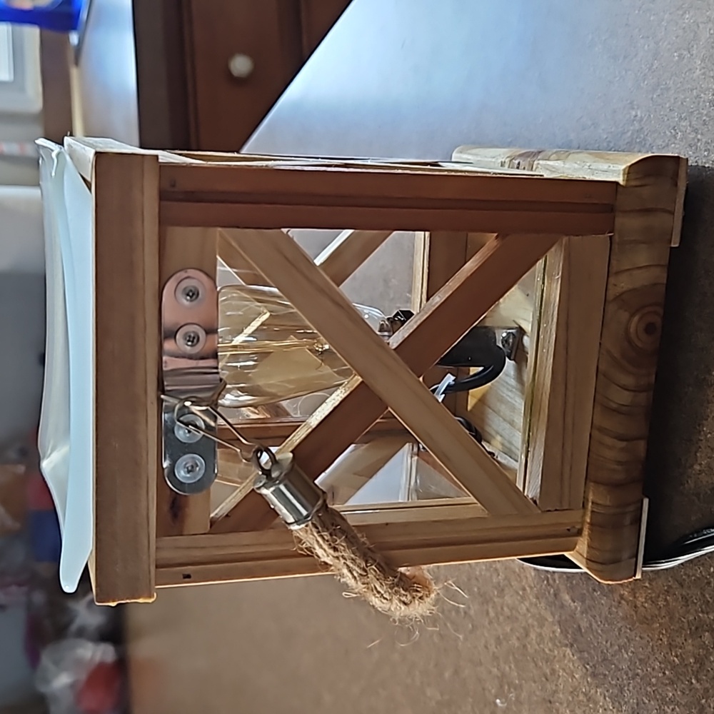 Wooden Lantern For Wax Melts!!! - Picture 10 of 12